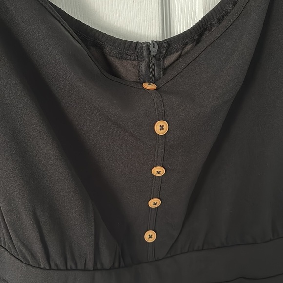 🎁Black off shoulder jumpsuit - Picture 5 of 7